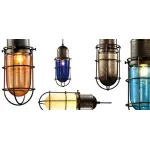 Подвесной светильник Lucretia Industrial Bullet Vintage Pendant от ImperiumLoft