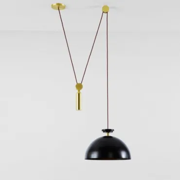 Подвесной светильник Shape up Pendant Hemisphere Black Подвесной светильник Shape up Pendant Hemisphere Black