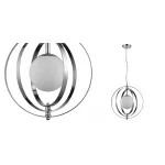 Светильник Satellite Three Rings Chrome от ImperiumLoft