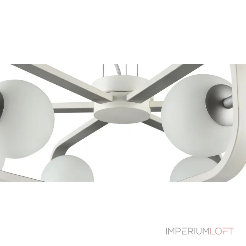 Подвесной светильник Michele Ball Chandelier Silver 6 Подвесной светильник Michele Ball Chandelier Silver 6