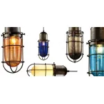 Подвесной светильник Lucretia Industrial Bullet Vintage Pendant от ImperiumLoft