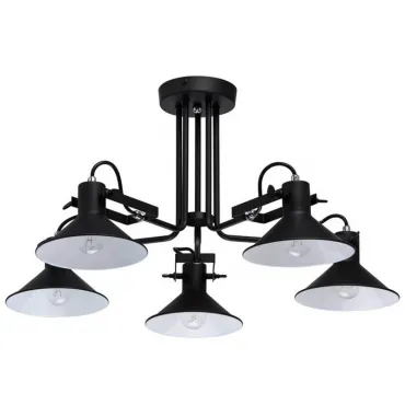 Потолочная люстра Rotating Light Black