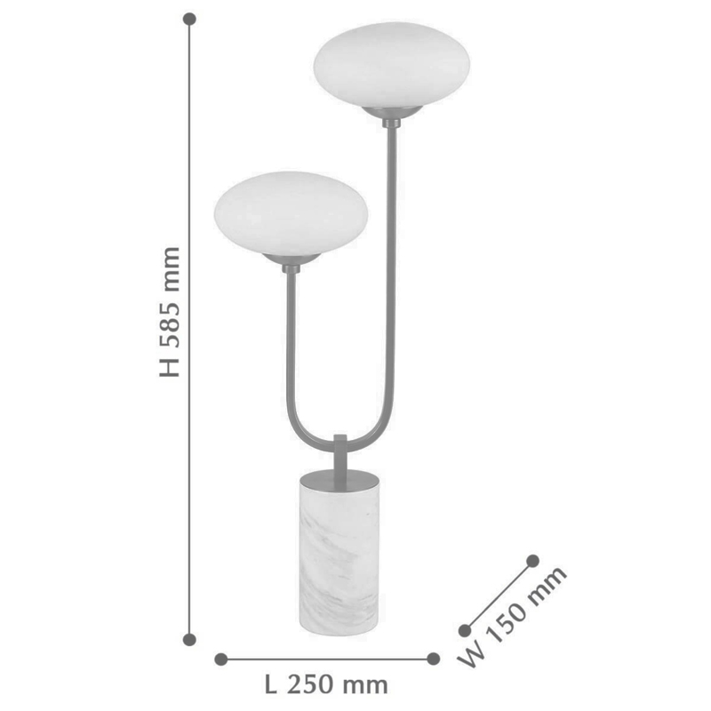 Oval Balls Mushrooms Table Lamp Silver от ImperiumLoft Oval Balls Mushrooms Table Lamp Silver от ImperiumLoft