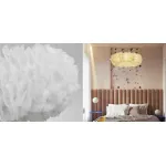 Подвесная люстра Plumage White