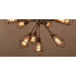 Подвесной светильник Loft Industrial Sputnik 13 Retro от ImperiumLoft