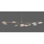 Люстра на штанге Адель Branching With Porcelain Disc BD 9