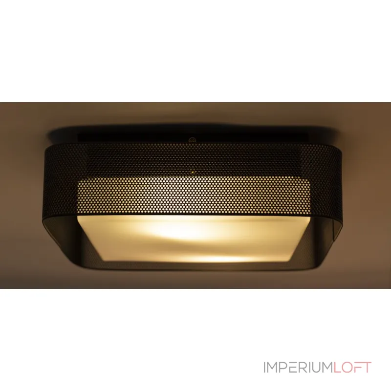 Потолочный светильник PRECISION Large Flush Mount Black