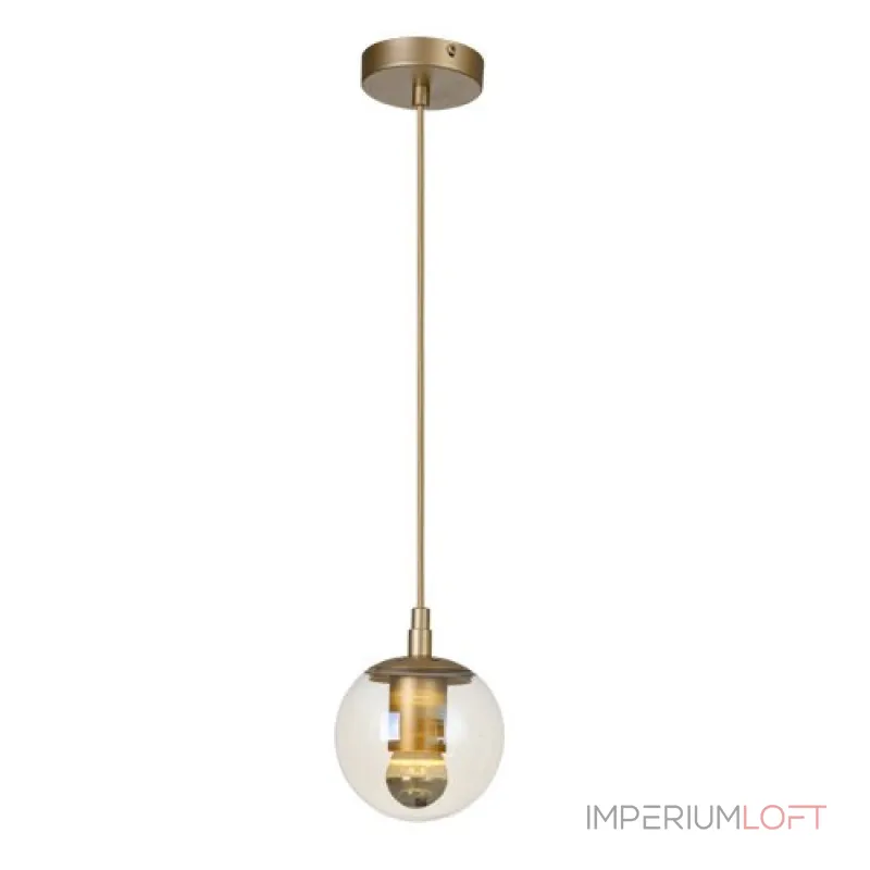 Светильник Modo mono Brass color & clear glass от ImperiumLoft Светильник Modo mono Brass color & clear glass от ImperiumLoft