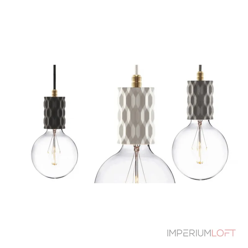 Подвесной светильник BETON GLITTER designed in 2015 от ImperiumLoft