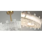 Люстра на штанге Circle Cogs Frosty Glass