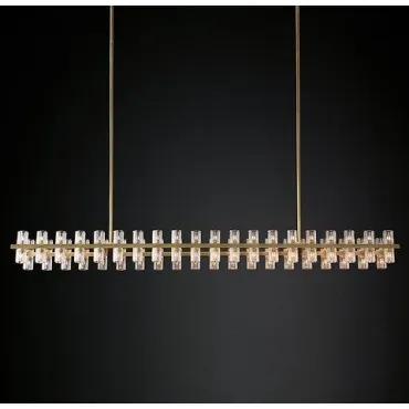 Подвесная люстра Restoration Hardware Arcachon Linear Chandelier Подвесная люстра Restoration Hardware Arcachon Linear Chandelier