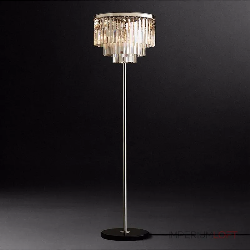 Торшер RH Odeon Floor Lamp Chrome от ImperiumLoft