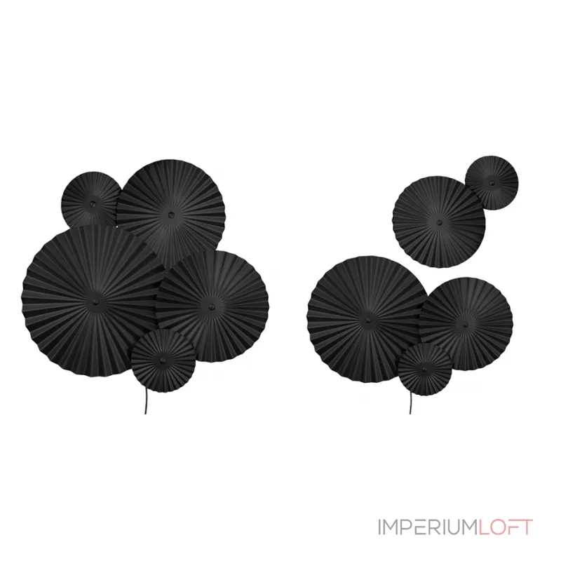 Wall lamp Omega BLACK от ImperiumLoft