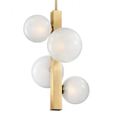 Подвесной светильник Hudson Valley Hinsdale Pendant In Aged Brass