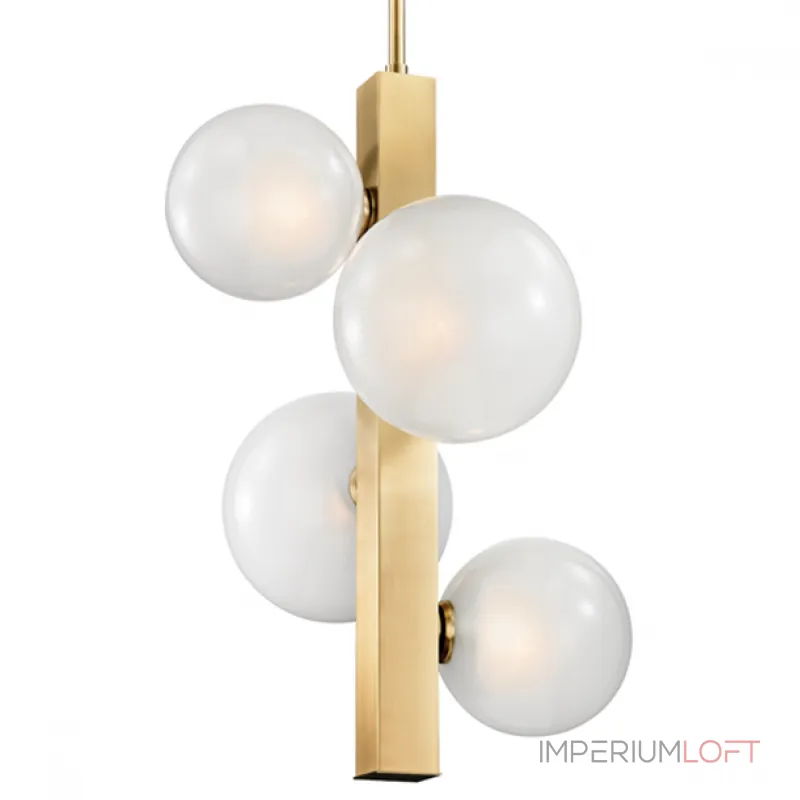 Подвесной светильник Hudson Valley Hinsdale Pendant In Aged Brass от ImperiumLoft Подвесной светильник Hudson Valley Hinsdale Pendant In Aged Brass от ImperiumLoft