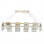Люстра Crystal Pendants gold 10 от ImperiumLoft