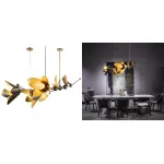 Дизайнерская подвесная люстра LAVRA 8 flowers