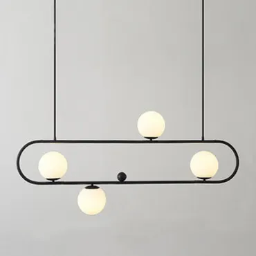 Люстра Horizontal Balls Balance Black 4