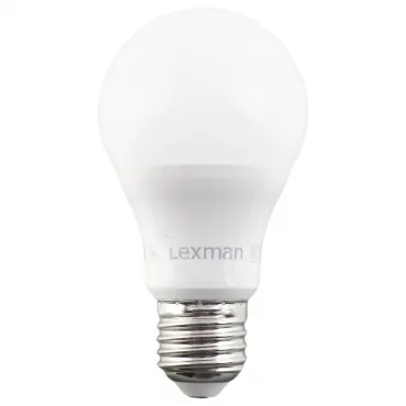 Белая матовая лампочка LED E27 9W