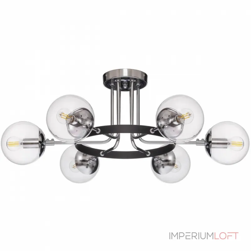 Потолочная люстра Transparent Balls Loft Ceiling Потолочная люстра Transparent Balls Loft Ceiling