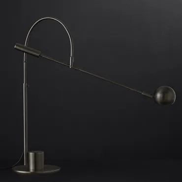 Настольная лампа Restoration Hardware ORBITER II desk lamp Black Настольная лампа Restoration Hardware ORBITER II desk lamp Black