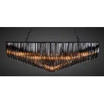 Подвесная люстра Retro Frozen Glass Chandelier 100