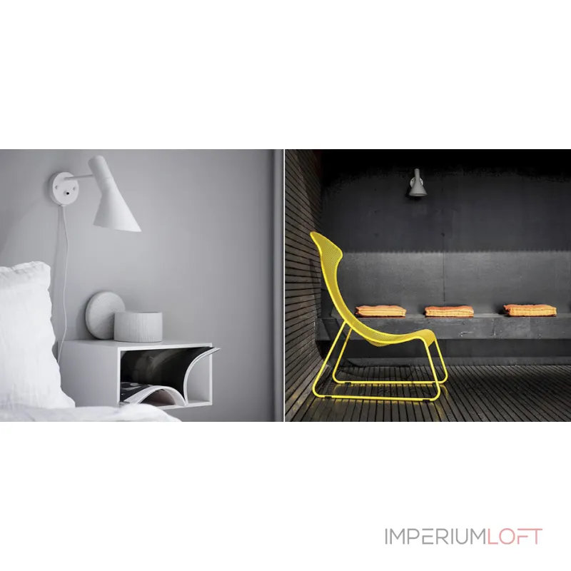 Бра AJ 50 White от ImperiumLoft Бра AJ 50 White от ImperiumLoft