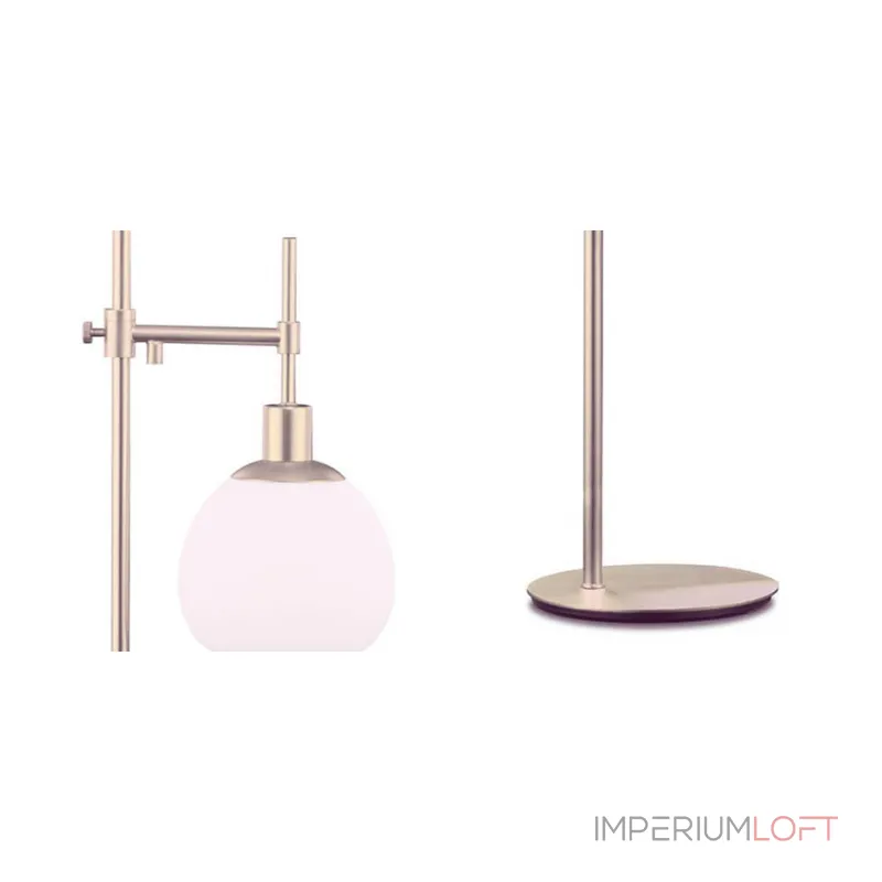 Настольная лампа Tiepolo Ball Table lamp nickel от ImperiumLoft Настольная лампа Tiepolo Ball Table lamp nickel от ImperiumLoft