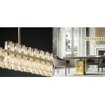 Подвесная люстра Restoration Hardware Arcachon Linear Chandelier