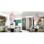 Подвесная люстра Vintage Kronleuchter aus Murano glas