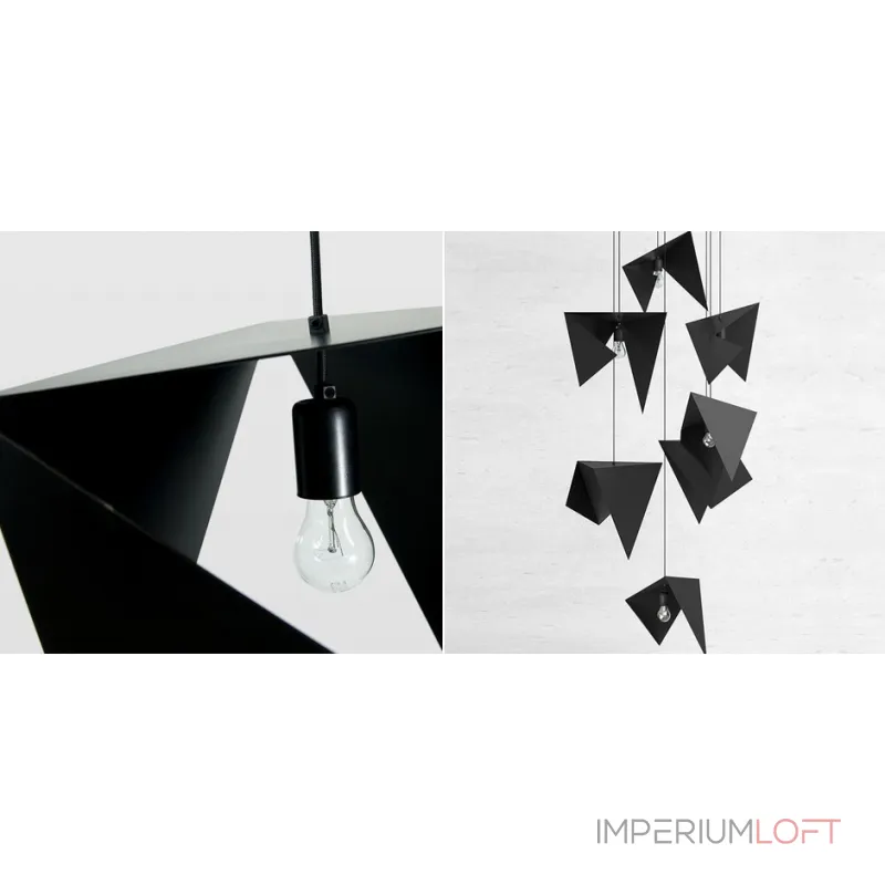 Подвесная люстра Chandelier BIRD 7 black LGH0731 Подвесная люстра Chandelier BIRD 7 black LGH0731