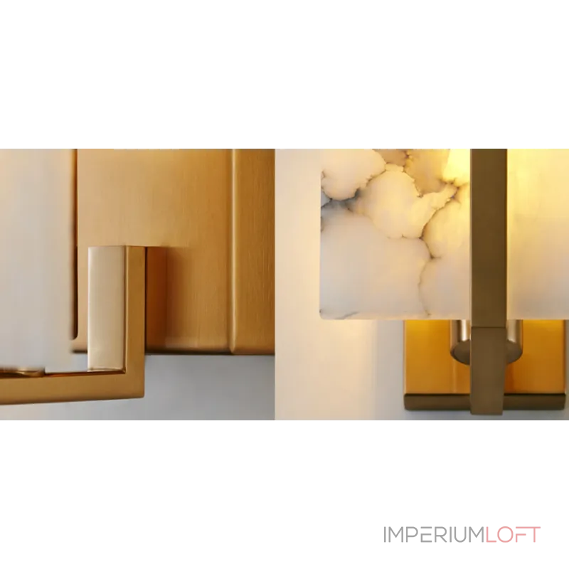 Бра Marble square Wall Lamp от ImperiumLoft
