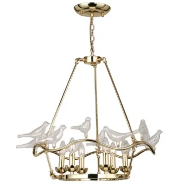 Подвесная люстра Dove Chandelier Glass Bird 6