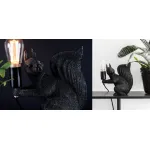 Настольная лампа Piff Table Blakc Черная белка от ImperiumLoft