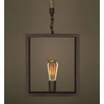 Подвесной светильник  Quadrate Loft Rope Light от ImperiumLoft