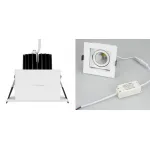 Встраиваемый светодиодный светильник Белый 9W от ImperiumLoft