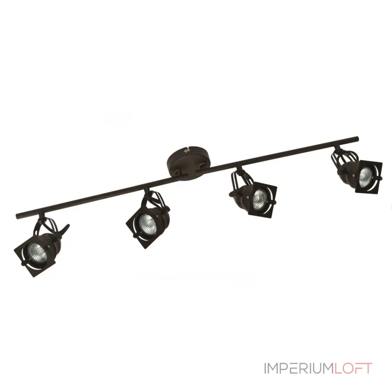 Спот Loft spotlight black four от ImperiumLoft