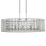 Люстра на штанге Metal Waves Vintage Oval