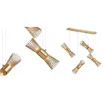 Люстра Orso Chandelier 8 от ImperiumLoft