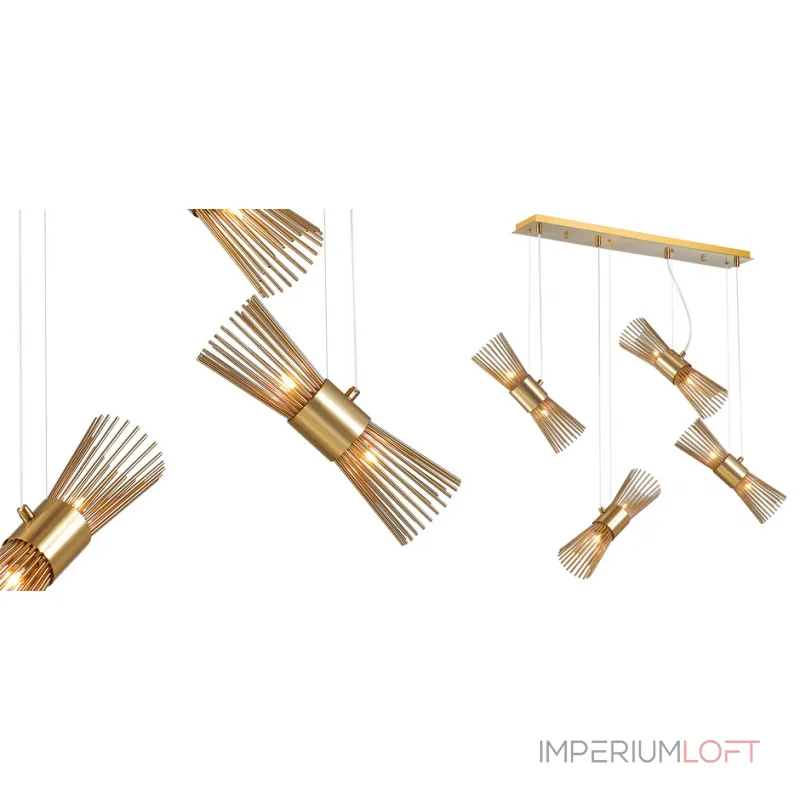 Люстра Orso Chandelier 8 от ImperiumLoft