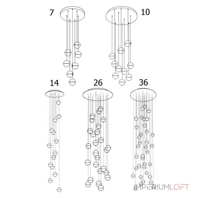 Люстра Bocci 14 Round Chandelier Led Crystal Glass от ImperiumLoft Люстра Bocci 14 Round Chandelier Led Crystal Glass от ImperiumLoft