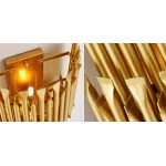 Бра MATHENY III WALL LAMP by DELIGHTFULL Gold от ImperiumLoft