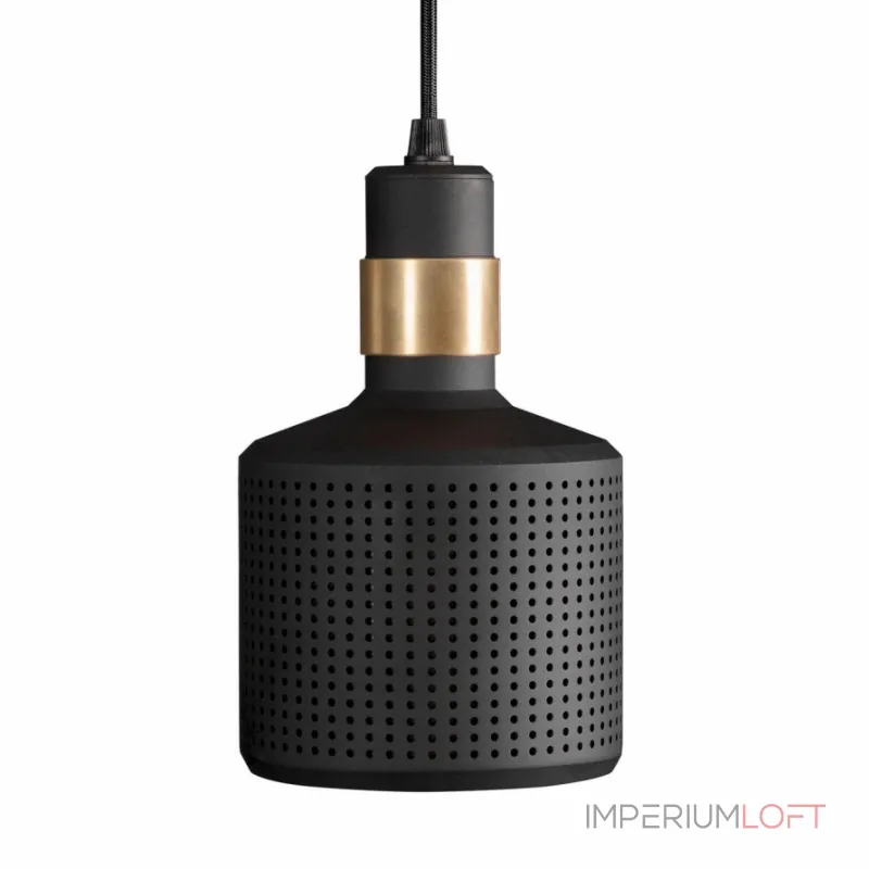 Подвесной светильник Riddle Pendant Lamp Black от ImperiumLoft