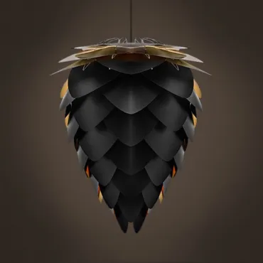 Подвесной светильник Pine Cone II Black & Gold 30