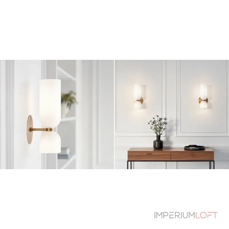 Бра Lightmaker Studio Edie Sconce White от ImperiumLoft