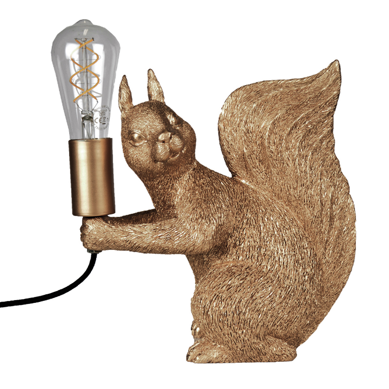Настольная лампа Piff Table Gold Золотая белка от ImperiumLoft Настольная лампа Piff Table Gold Золотая белка от ImperiumLoft