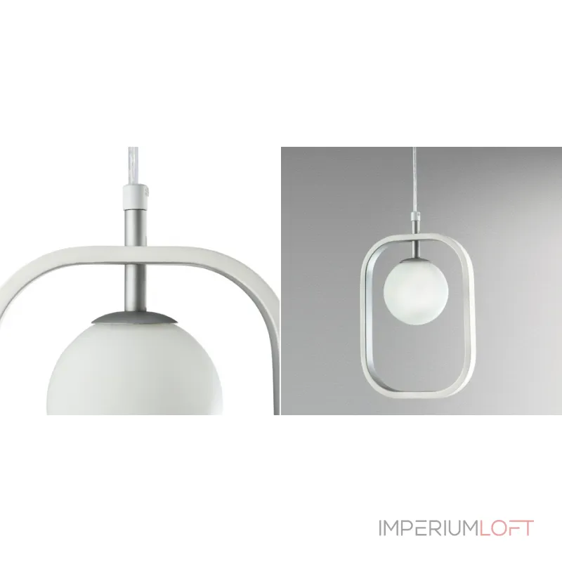 Подвесной светильник Michele Ball Silver от ImperiumLoft Подвесной светильник Michele Ball Silver от ImperiumLoft