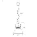 Подвесной светильник Loft Industrial Metal Cage Slam от ImperiumLoft