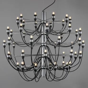 Подвесная люстра Flos 2097 50 holder Chrome by Gino Sarfatti