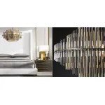 Подвесная люстра Restoration Hardware Emile Round Chandelier Chrome II